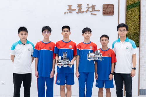 獲獎喜訊：在學界“澳⾨青少年綜合機械⼈科普活動選拔⼤賽“奪高中組冠軍