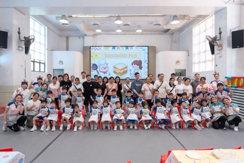 親子共融，幸福滿溢—幼中級（K2）親子英文三文治製作活動