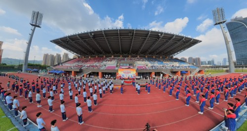 商訓青洲兩校再度攜手 第五十六屆聯校運動會於澳門大學運動場盛大開幕